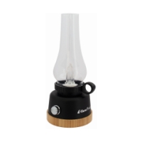 eurotrail Tafellamp Wind LED oplaadbaar black ETLT1221