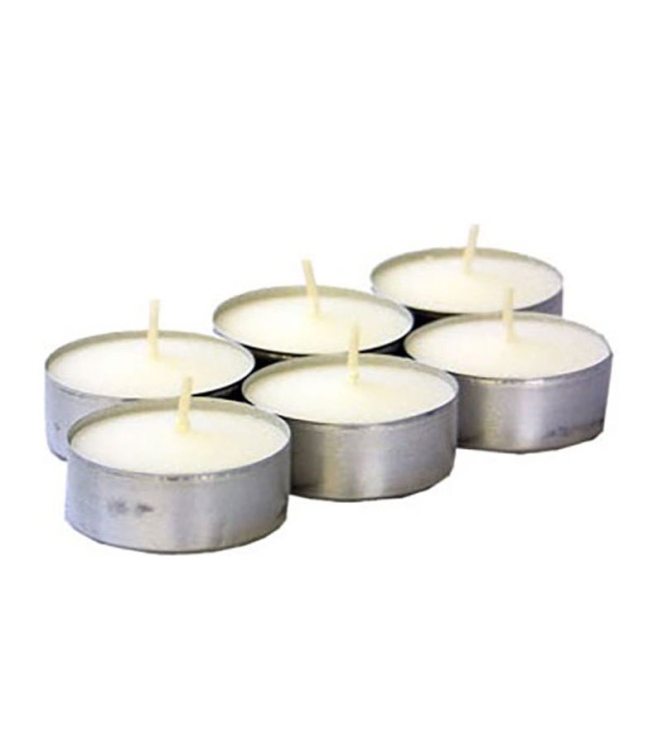 Uco Uco Tealight Candles  UC-CAN6PK  Uco verlichting UC-CAN6PK ecru bij Leerentveldvrijetijd.nl