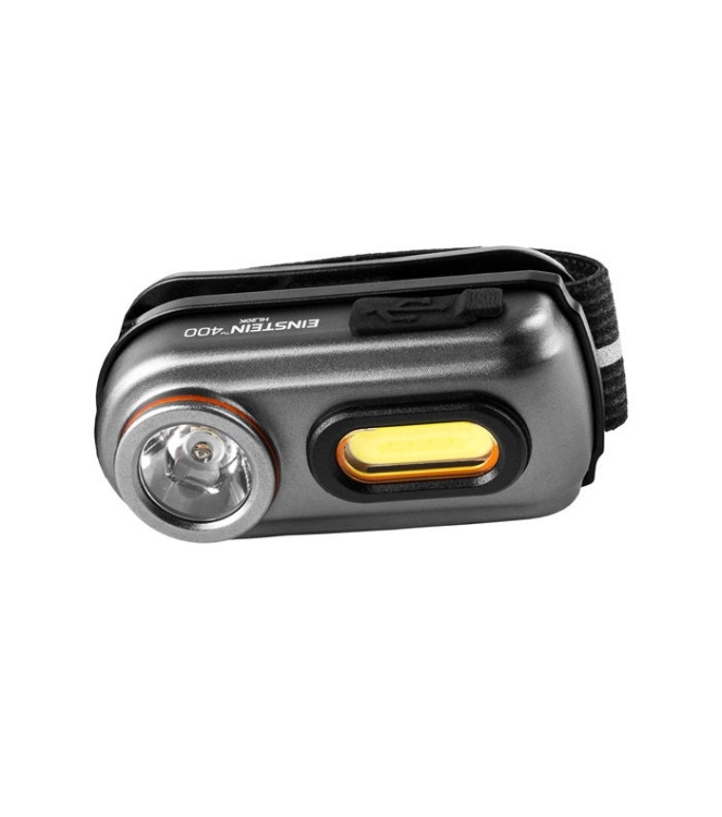 Nebo Nebo Einstein 400 Oplaadbaar NEB-HLP-0005-G Nebo verlichting NEB-HLP-0005-G ecru bij Leerentveldvrijetijd.nl