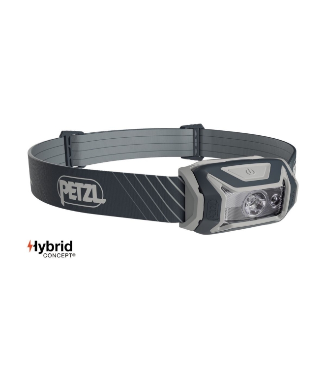 Petzl verlichting E067AA00 lichtblauw bij Leerentveldvrijetijd.nl
