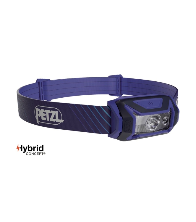 Petzl Petzl Tikka Core Hoofdlamp 450 lumens blue E067AA01 Blue Petzl verlichting E067AA01 antraciet bij Leerentveldvrijetijd.nl