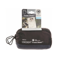 cocoon Travelsheet Double Egyptian Cott Khaki/tuareg ECD25/24