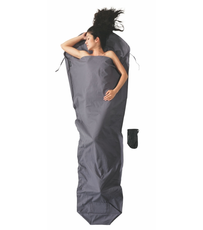 Cocoon Cocoon Lakenzak CM 44 katoen mummy  CM44  Cocoon slapen CM44 ecru bij Leerentveldvrijetijd.nl