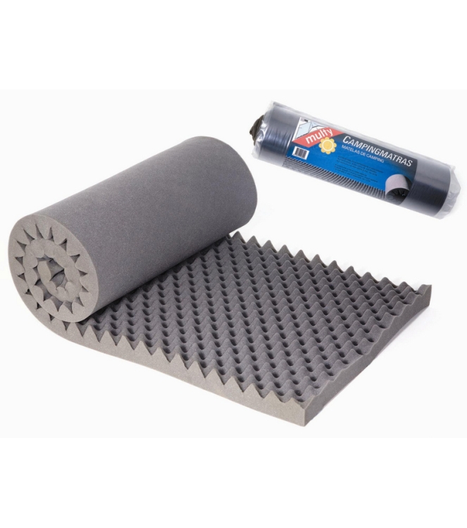 Bo-Camp Bo-Camp Noppenmatras SG 25 60x190x6 cm  3506225  Bo-Camp slapen 3506225 ecru bij Leerentveldvrijetijd.nl