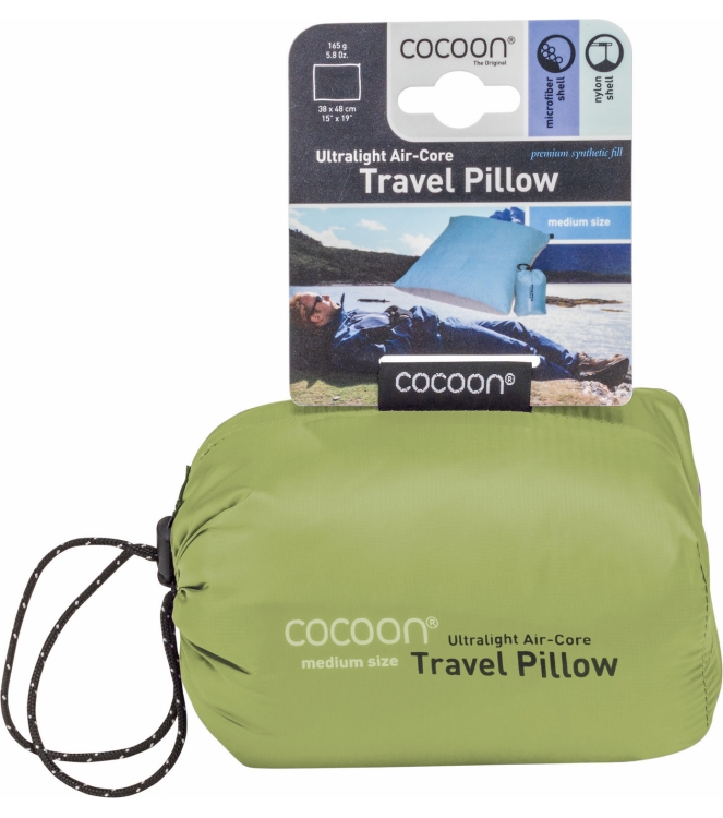 Cocoon Cocoon Air Core Pillow UL L wasabi CACP4UL2N Wasabi Cocoon slapen CACP4UL2N blauw bij Leerentveldvrijetijd.nl