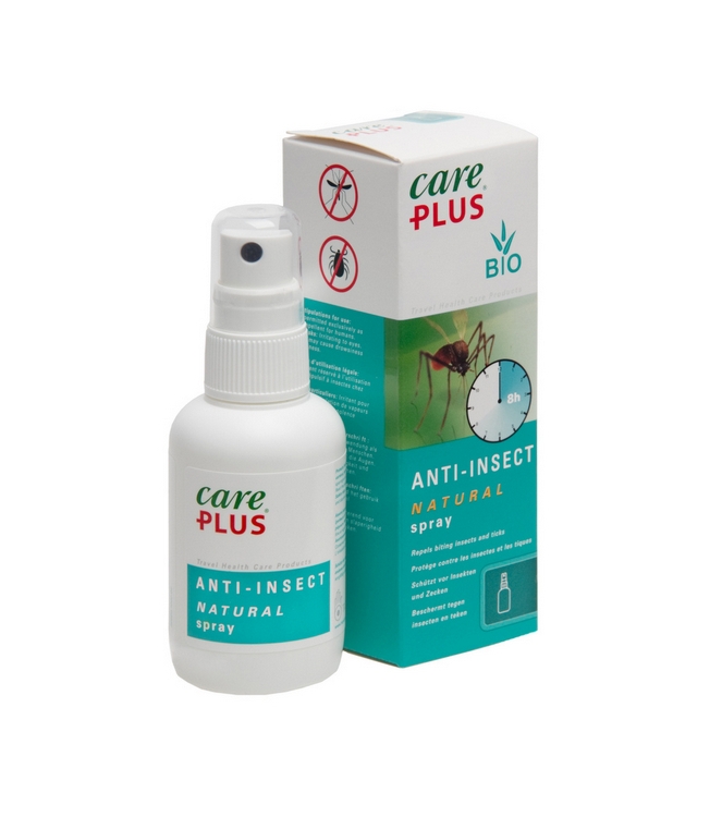 Care Plus Care Plus CP® Anti-Insect - Natural Spray, 60ml   32620  Care Plus verzorging 32620 ecru bij Leerentveldvrijetijd.nl