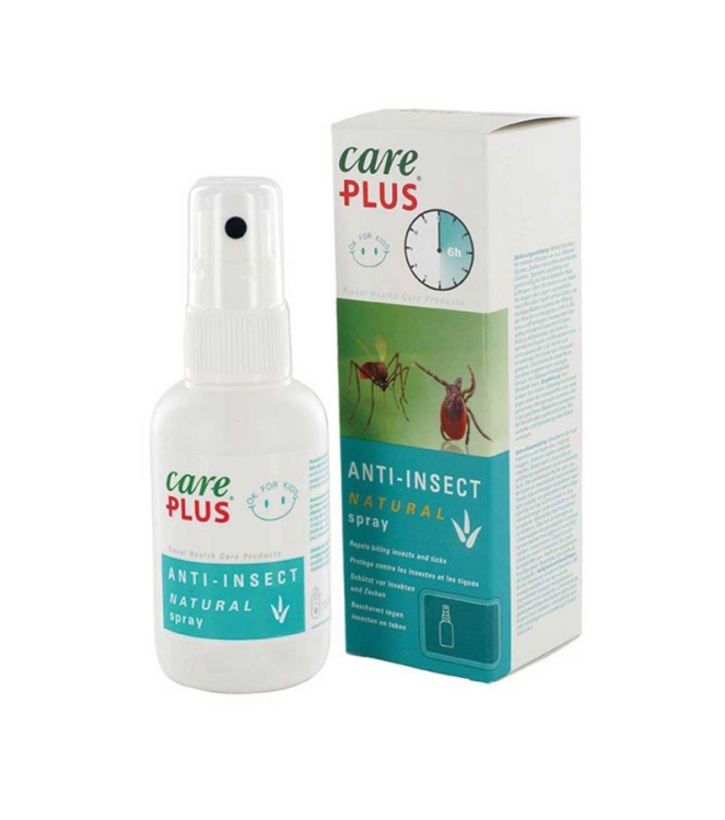 Care Plus Care Plus CP® Anti-Insect - Natural Spray, 100ml   32623  Care Plus verzorging 32623 ecru bij Leerentveldvrijetijd.nl