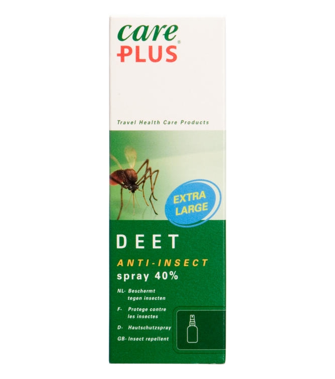 Care Plus Care Plus CP® Anti-Insect - Deet Spray 40%, 100ml   32906  Care Plus verzorging 32906 ecru bij Leerentveldvrijetijd.nl