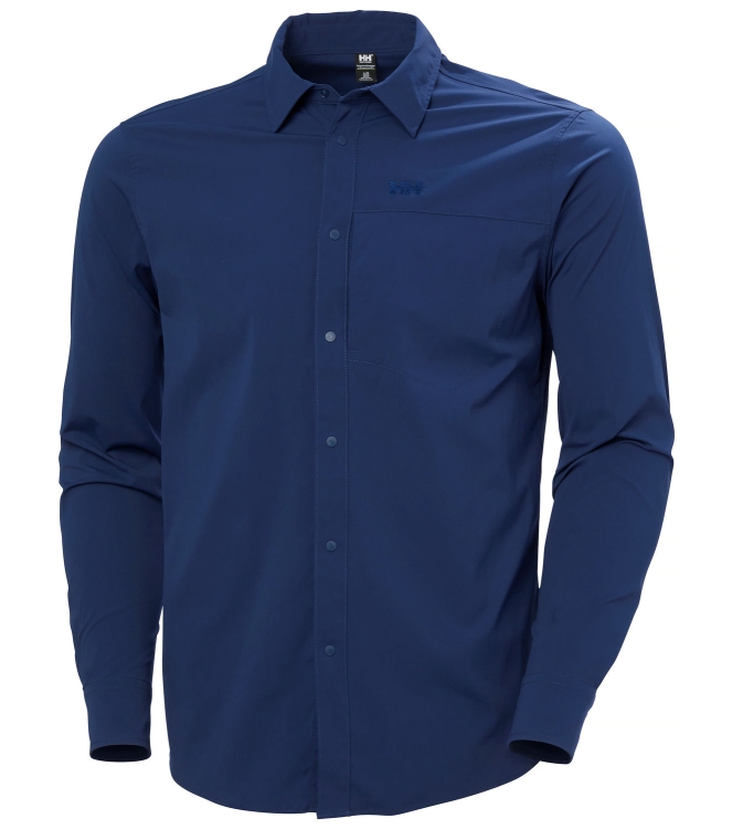 Helly Hansen Helly Hansen Tofino Solen LS Shirt ocean 63167_584 Ocean Helly Hansen fleeces en truien 63167_584 antraciet bij Leerentveldvrijetijd.nl