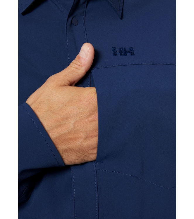 Helly Hansen Helly Hansen Tofino Solen LS Shirt ocean 63167_584 Ocean Helly Hansen fleeces en truien 63167_584 antraciet bij Leerentveldvrijetijd.nl