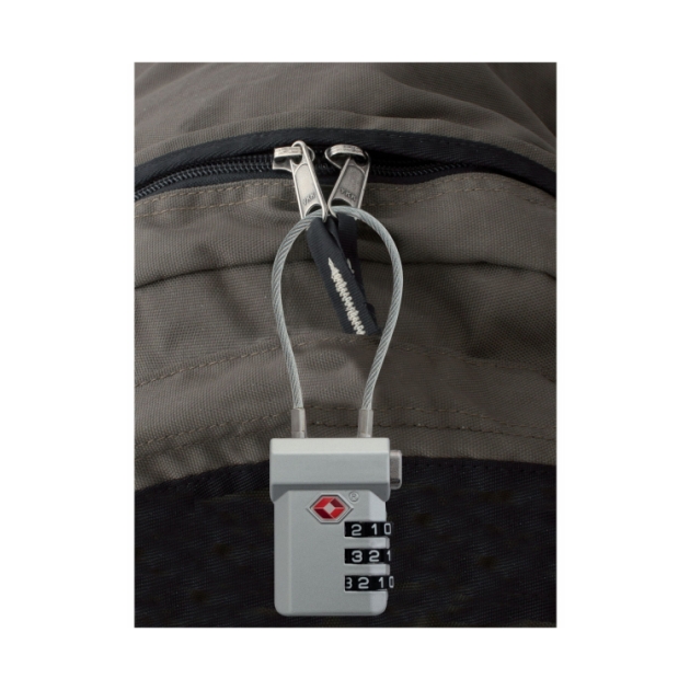 travelsafe Cijferslot TSA met kabel TS0324
