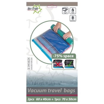 Bo-Trail Vacuum Travelbag 2xM, 1xL