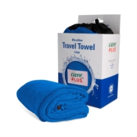 care-plus CP® Travel Towel - Microfibre 75x150cm Dolemite Blue 34602