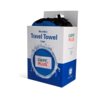 care-plus CP® Travel Towel - Microfibre 75x150cm Dolemite Blue 34602