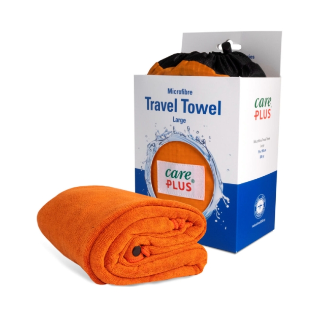 care-plus Travel Towel 75x150cm Copper 34612