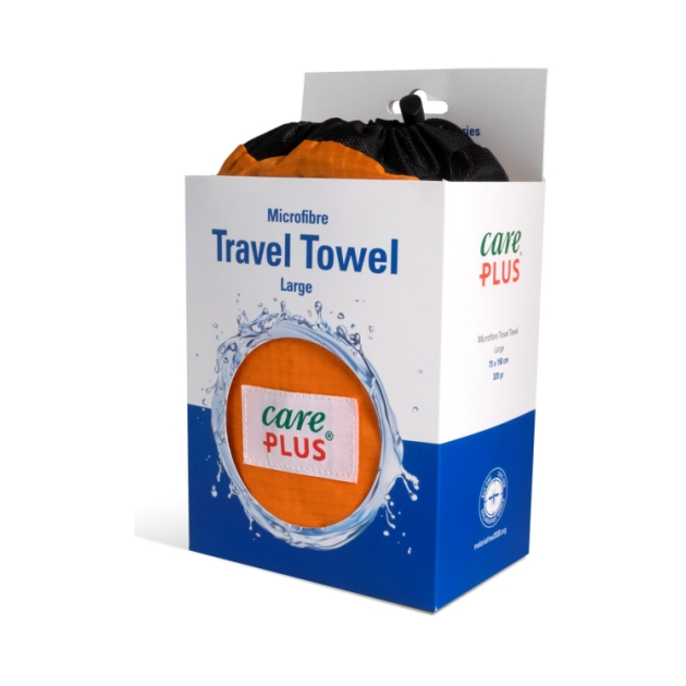 care-plus Travel Towel 75x150cm Copper 34612