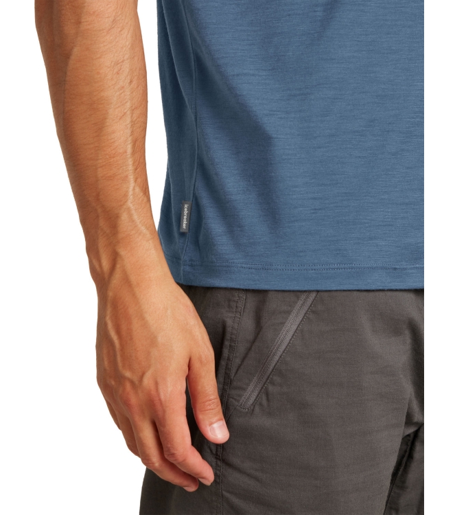 Icebreaker fleeces en truien IB0A56WL antraciet bij Leerentveldvrijetijd.nl