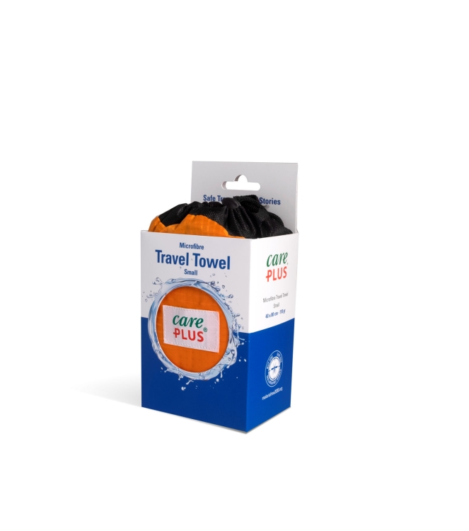 Care Plus Care Plus Travel Towel 40x80cm copper 34610 Copper Care Plus outdoor accessoires 34610 antraciet bij Leerentveldvrijetijd.nl