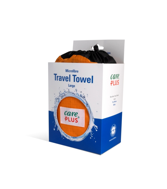 Care Plus Care Plus Travel Towel 75x150cm copper 34612 Copper Care Plus outdoor accessoires 34612 antraciet bij Leerentveldvrijetijd.nl