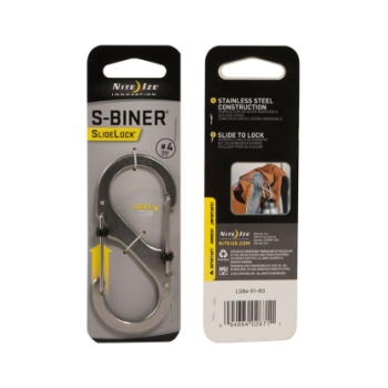 Nite Ize S-Biner #4 Slidelock Stainless