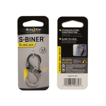 Nite Ize S-Biner #2 Slidelock Stainless