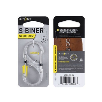 Nite Ize S-Biner #3 Slidelock Stainless
