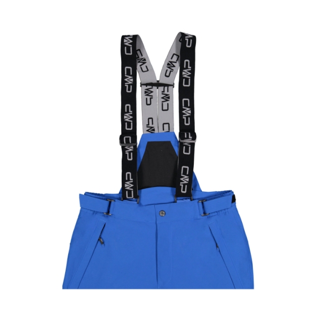 CMP Ski Pant Salopette Stretch Men Royal 3W17397N 89BG