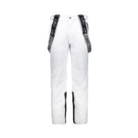 cmp Ski Pant Salopette Stretch Men A001 Bianco 3W17397N