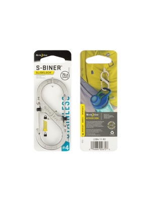 Nite Ize Nite Ize S-Biner #4 Slidelock Stainless