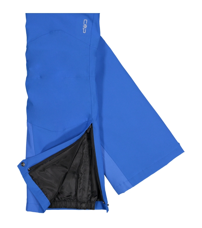 CMP CMP Ski Pant Salopette Stretch Men royal 3W17397N 89BG Royal CMP gevoerde broeken 3W17397N 89BG antraciet bij Leerentveldvrijetijd.nl