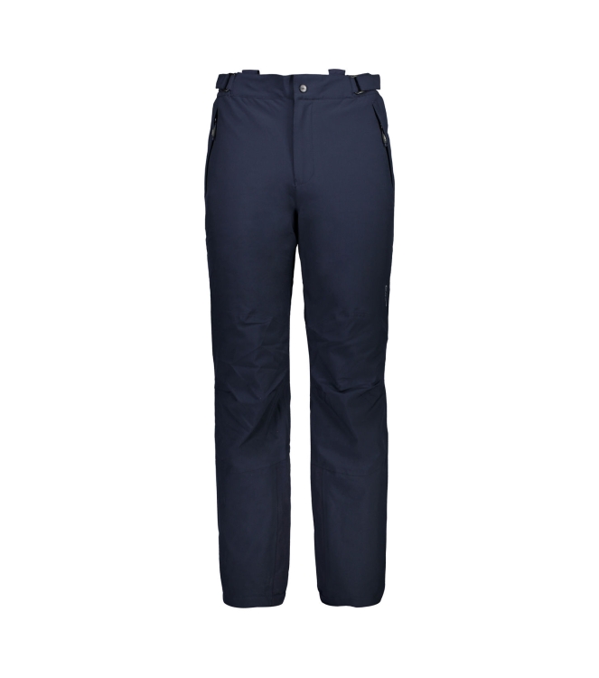 CMP CMP Ski Pant Salopette Stretch Men n950 black blue 3W17397N N950 Black Blue CMP gevoerde broeken 3W17397N geen kleur bij Leerentveldvrijetijd.nl