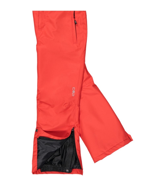 CMP CMP Ski Salopette Kids c580 ferrari 3W15994 C580 Ferrari CMP gevoerde broeken 3W15994 geel bij Leerentveldvrijetijd.nl