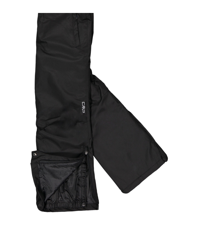 CMP CMP Ski Salopette Kids u901 nero 3W15994 U901 Nero CMP gevoerde broeken 3W15994 licht grijs bij Leerentveldvrijetijd.nl