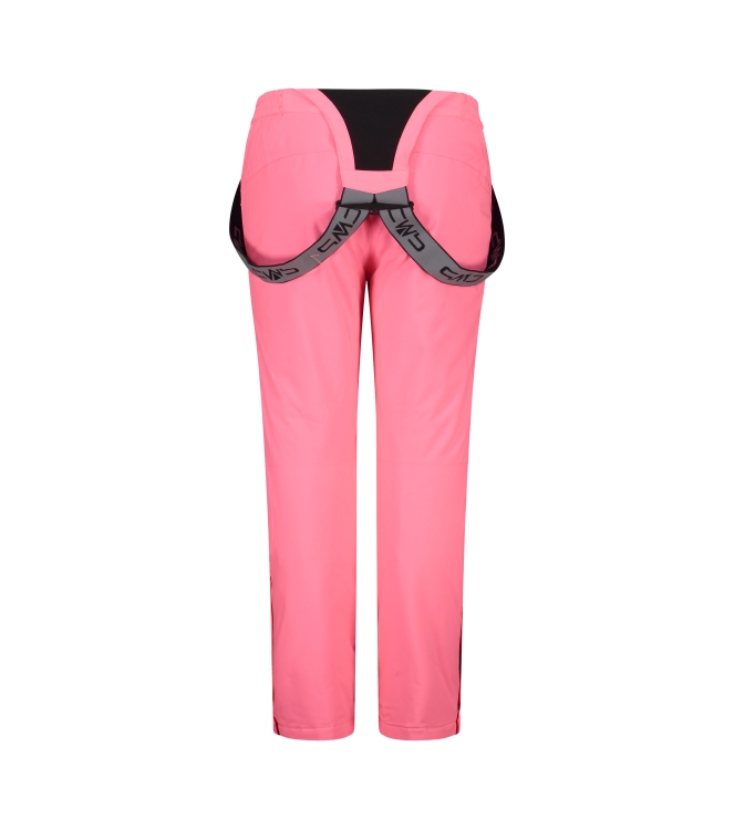 CMP CMP Ski Salopette Kids b357 gloss 3W15994 B357 Gloss CMP gevoerde broeken 3W15994 licht grijs bij Leerentveldvrijetijd.nl