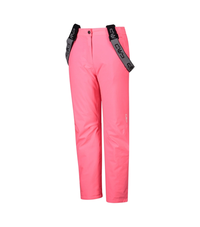 CMP CMP Ski Salopette Kids b357 gloss 3W15994 B357 Gloss CMP gevoerde broeken 3W15994 licht grijs bij Leerentveldvrijetijd.nl