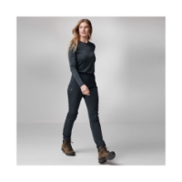 fjällräven Abisko Winter Stretch Trousers  Regular W 550_ Black F87174
