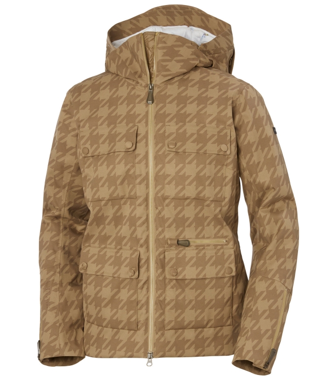Helly Hansen Helly Hansen W St. Moritz Ins 2.0 Jkt warm tan 65945_765 Warm Tan Helly Hansen jassen 65945_765 marine bij Leerentveldvrijetijd.nl