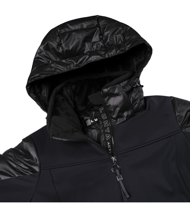 Luhta Luhta Kotala Softshell Jacket black 4_34478_577_L_990 Black Luhta jassen 4_34478_577_L_990 licht grijs bij Leerentveldvrijetijd.nl