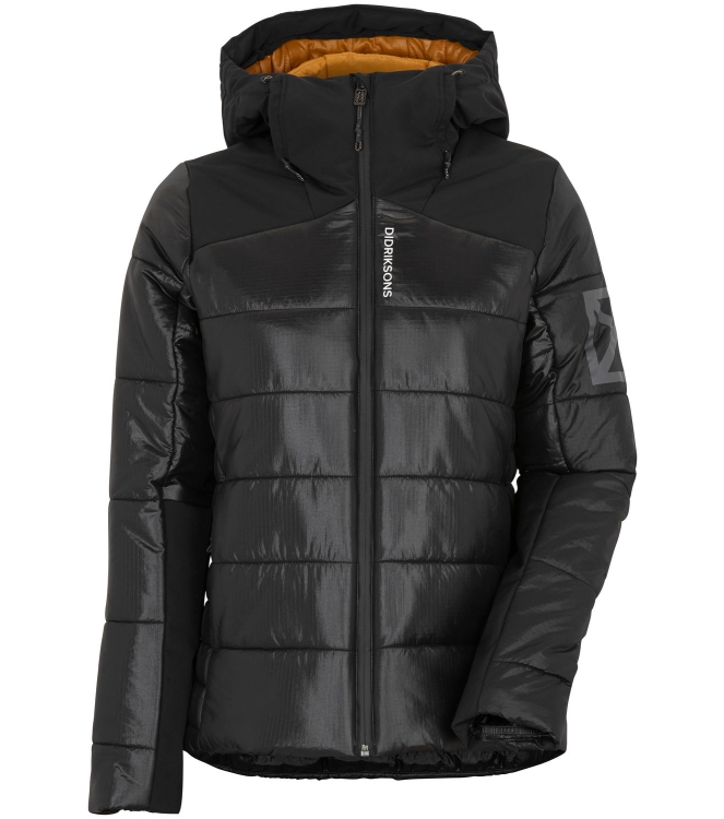 Didriksons 1913 Didriksons 1913 Carolina Women\'s Jacket black 504457-060 Black Didriksons 1913 jassen 504457-060 licht grijs bij Leerentveldvrijetijd.nl