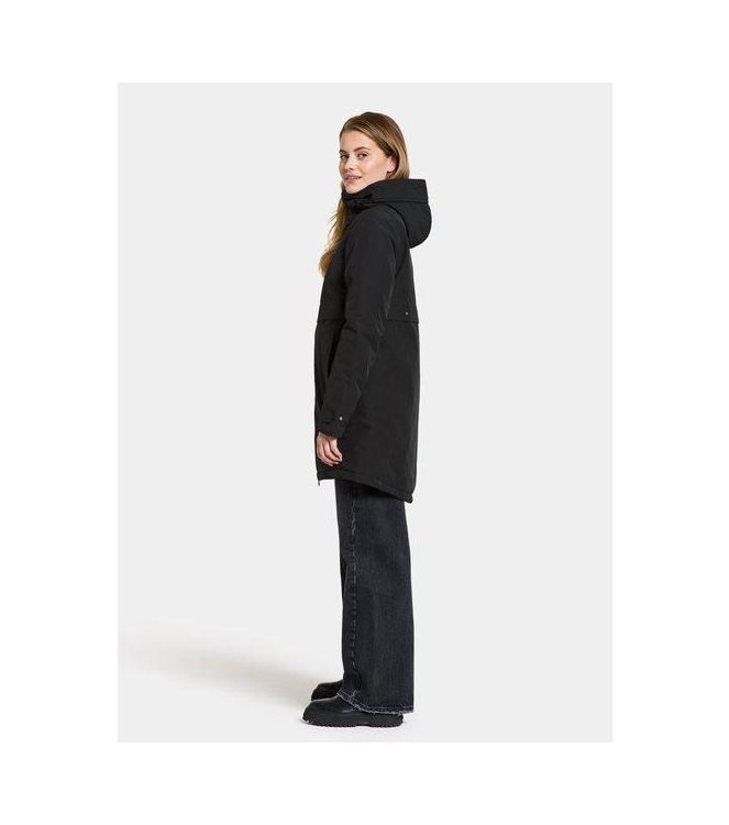Didriksons 1913 Didriksons 1913 Helle Women\'s Parka 5 060_black 504301 060_Black Didriksons 1913 jassen 504301 licht grijs bij Leerentveldvrijetijd.nl