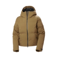 helly-hansen W Nora Short Puffy Jacket 718_Sepia Plad Print 65897