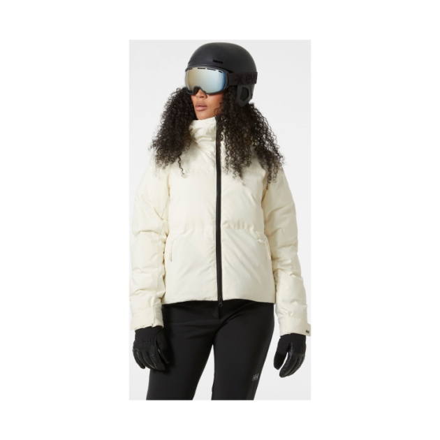 helly-hansen W Nora Short Puffy Jacket 047_Snow 65897