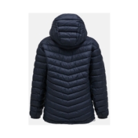 Peak Performance W Frost Down Hood Jacket Black G79633060