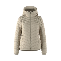 Peak Performance W Frost Down Hood Jacket Sand Fog G79633110