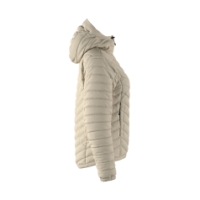 Peak Performance W Frost Down Hood Jacket Sand Fog G79633110