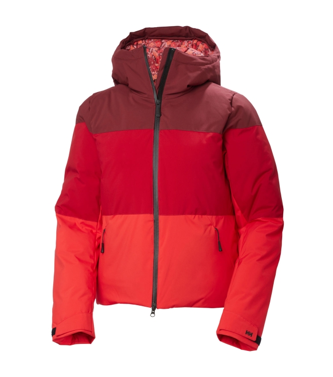 Helly Hansen Helly Hansen W Nora Short Puffy Jacket 180_mars red 65897 180_Mars Red Helly Hansen jassen 65897 geel bij Leerentveldvrijetijd.nl