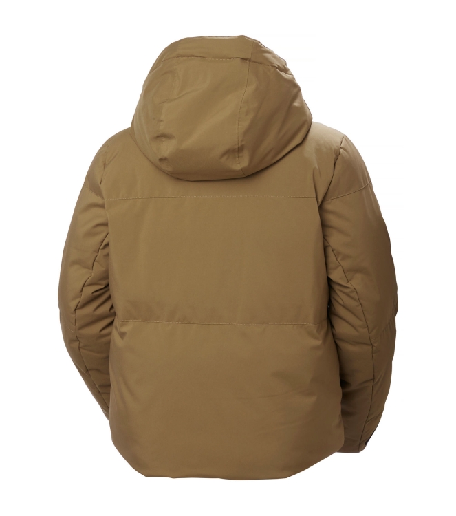 Helly Hansen Helly Hansen W Nora Short Puffy Jacket 718_sepia plad print 65897 718_Sepia Plad Print Helly Hansen jassen 65897 marine bij Leerentveldvrijetijd.nl