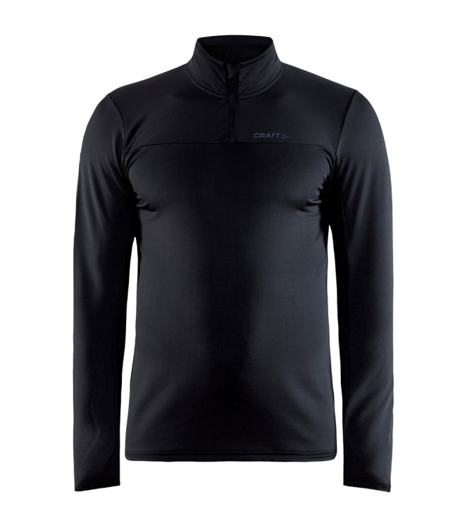 Craft Craft Core Gain Midlayer M black 1909496 999000 Black Craft wintersportkleding 1909496 999000 licht grijs bij Leerentveldvrijetijd.nl