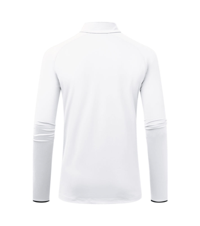 Kjus Kjus Men Feel Half-Zip white-black MS25-E06. 1001900 White-Black Kjus wintersportkleding MS25-E06. 1001900 roze bij Leerentveldvrijetijd.nl