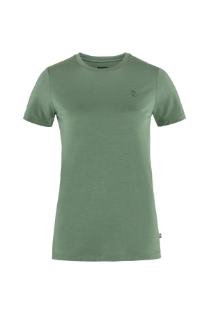 Fjällräven Fjällräven Abisko Wool SS W 614_Platina Green Fjällräven Fjällräven Abisko Wool SS W 614_Platina Green